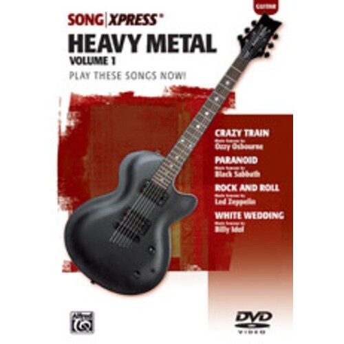 Songxpress Heavy Metal Guitar Vol 1 DVD Book