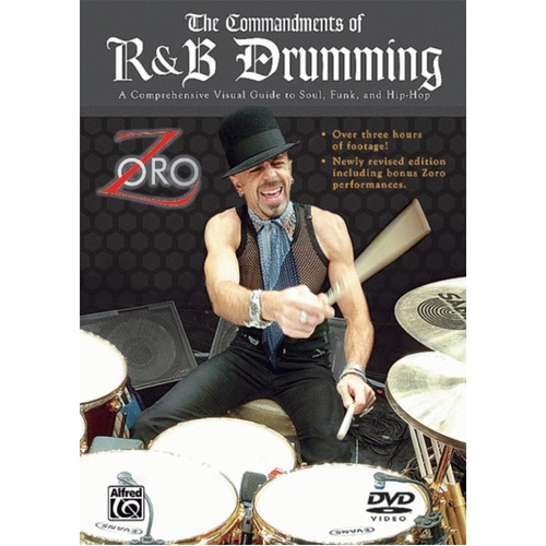 Commandments Of R&B Drumming DVD Book