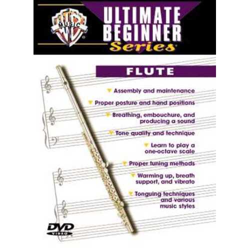 Ultimate Beginner Flute DVD Book