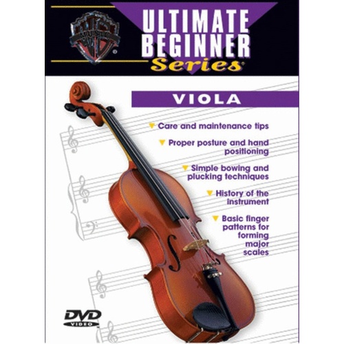 Ultimate Beginner Viola DVD Book