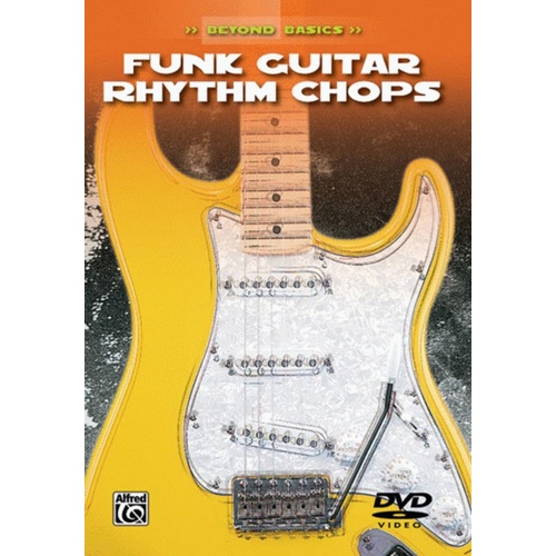 Beyond Basics Funk Guitar Rhythm Chops DVD Book