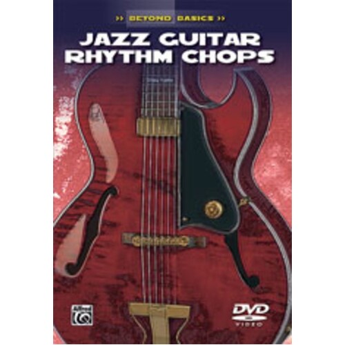 Beyond Basics Jazz Guitar Rhythm Chops DVD Book