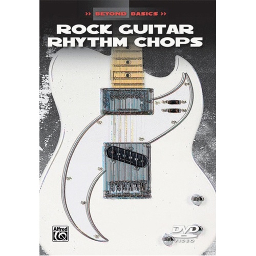 Beyond Basics Rock Guitar Rhythm Chops DVD Book