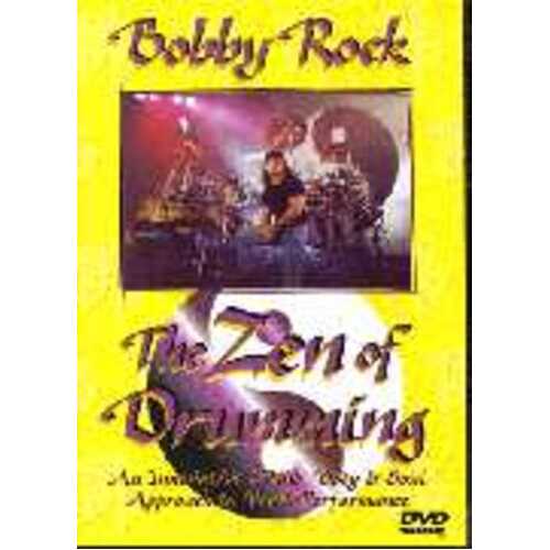 Bobby Rock Zen Of Drumming DVD Book