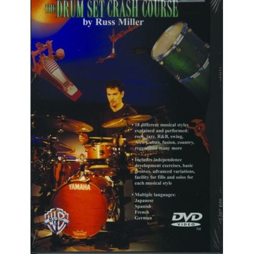Drum Set Crash Course DVD Book
