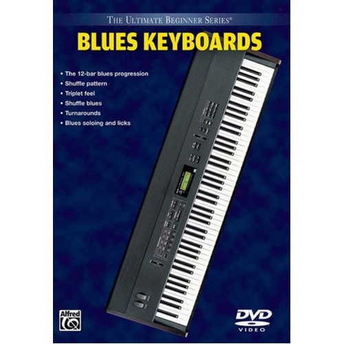 Ultimate Beginner Blues Styles Keyboard DVD Book