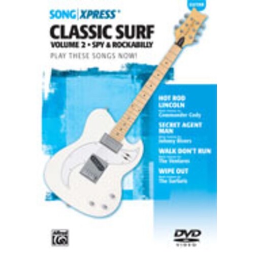 Songxpress Classic Surf Guitar Vol 2 DVD Book