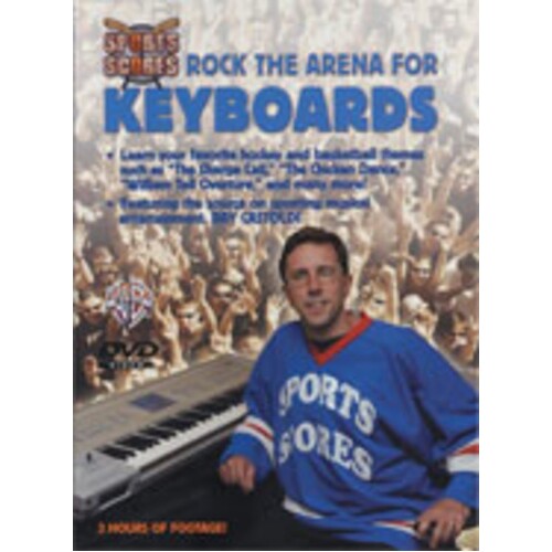 Sport Scores Rock The Arena Keyboard DVD Book