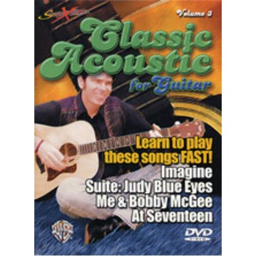 Songxpress Classic Acoustic Vol 3 DVD
