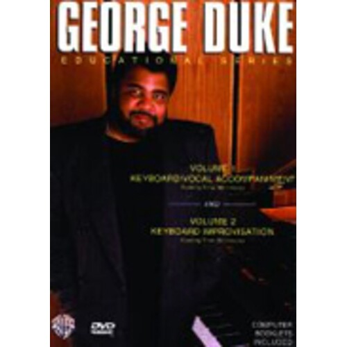 George Duke Vol 1 And 2 Keyboard DVD Book