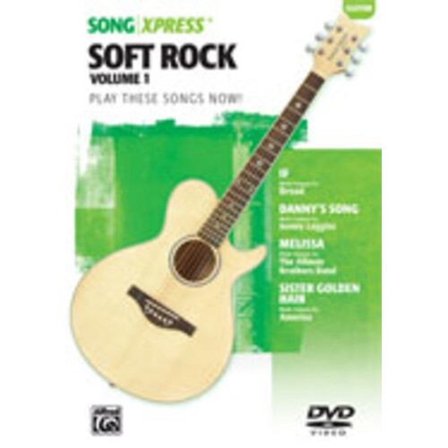 Songxpress Soft Rock Guitar Vol 1 DVD Book