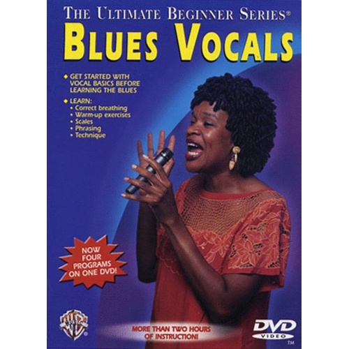 Ultimate Beginner Blues Vocals Steps 1 And 2 Dvd