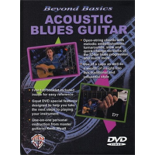Beyond Basics Solo Acoustic Blues Guitar DVD Book