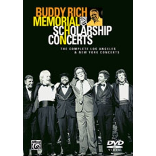 Buddy Rich Memorial Concert Drum 2 DVD Set Book