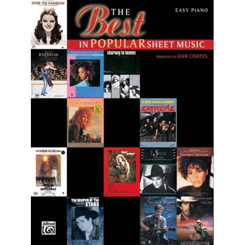 Best In Popular Sheet Music Easy Piano Arr Coate Book