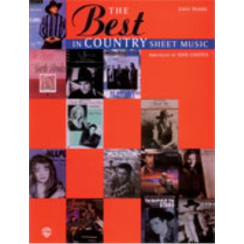 Best In Country Sheet Music Easy Piano Book
