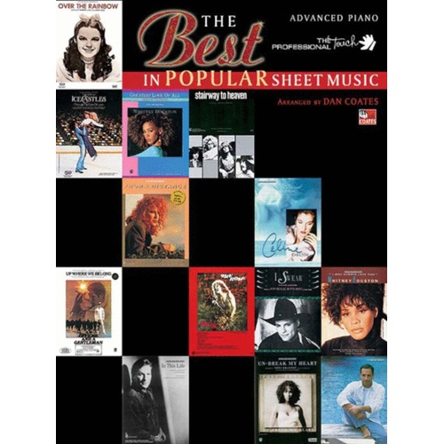 Best In Popular Sheet Music Advanced Piano Book