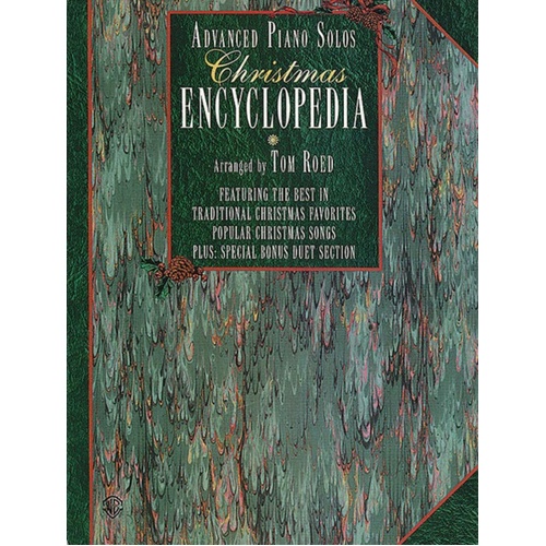 Advanced Piano Solos Christmas Encyclopedia Book