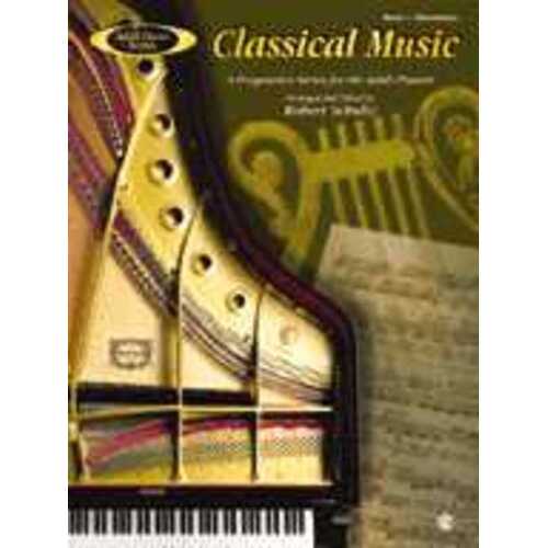 Adult Piano Series Classical Music Book 1 Elem Book
