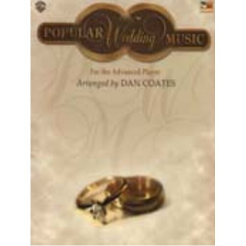 Popular Wedding Music Arr Coates Adv Piano Book