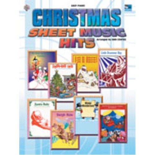 Christmas Sheet Music Hits Easy Piano Arr Coates Book
