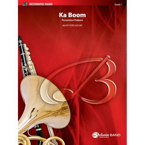 Ka Boom Concert Band 1 Percussion Section Feature Book