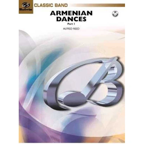 Armenian Dances Part 1 by Alfred Reed - Belwin Classic Band, 410 Pages, for Wind Band, Available in SmartMusic
