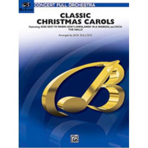 Classic Christmas Carols Arr Bullock Book