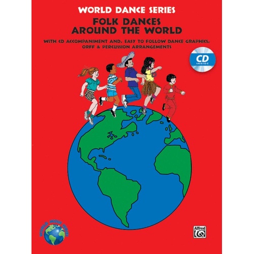 Folk Dances From Around The World Book/CD