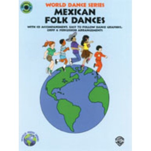 Mexican Folk Dances Book/CD World Dance Series