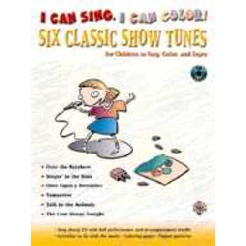I Can Sing I Can Colour Book/CD