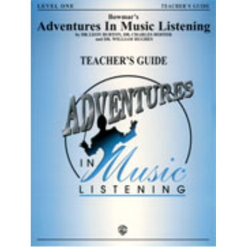 Adventures In Music Listening Lev 1 Teacher Book/CD Book