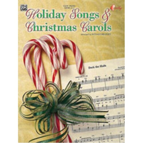 Holiday Songs And Christmas Carols Easy Piano Book