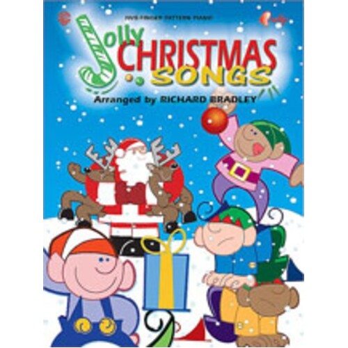 Jolly Christmas Songs Five Finger Pattern Book