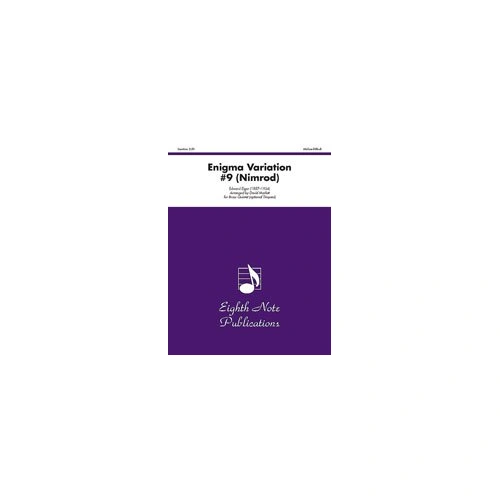 Enigma Variation #9 (Nimrod) for Brass Quintet by Edward Elgar, Arranged by David Marlatt, Eighth Note Publications