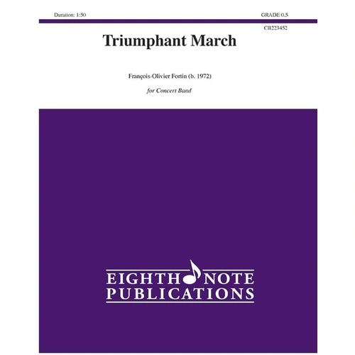 Fortin - Triumphant March CB0.5 Score and Parts