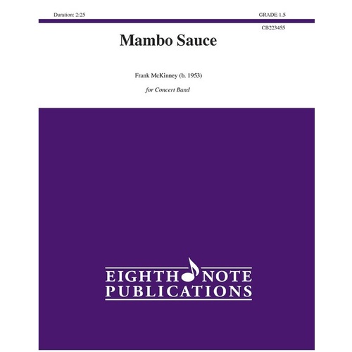 MCKINNEY - Mambo Sauce CB1.5 Score and Parts for Band