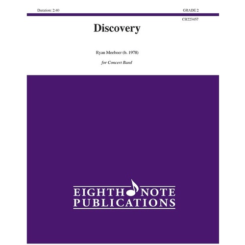 Meeboer - Discovery CB2 SC/PTS - Score and Parts for Band
