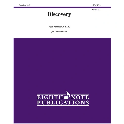 Meeboer - Discovery CB2 SC/PTS Band Score and Parts by Eighth Note Publications