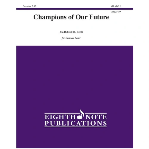 Bubbett - Champions of Our Future CB2 Score and Parts for Band