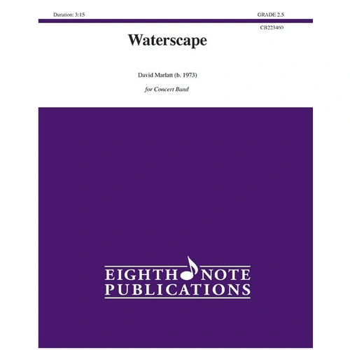 Marlatt - Waterscape CB2.5 Score and Parts for Band
