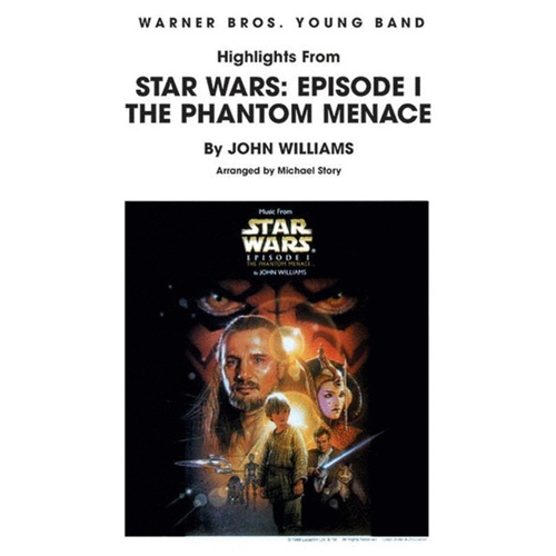 Star Wars Phantom Menace Highlights Concert Band 