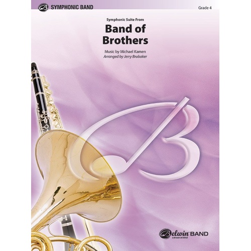 Symphonic Suite from Band of Brothers for Band by Michael Kamen, Arranged by Jerry Brubaker, Alfred Music, 314 Pages
