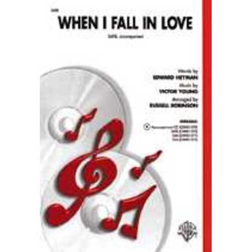 When I Fall In Love SATB Arr Robinson