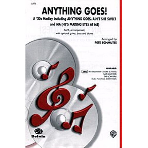 Anything Goesa 20S Medley SATB Arr Schmutte