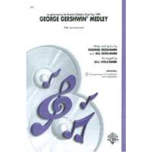 George Gershwin Medley SSA Arr Holcombe
