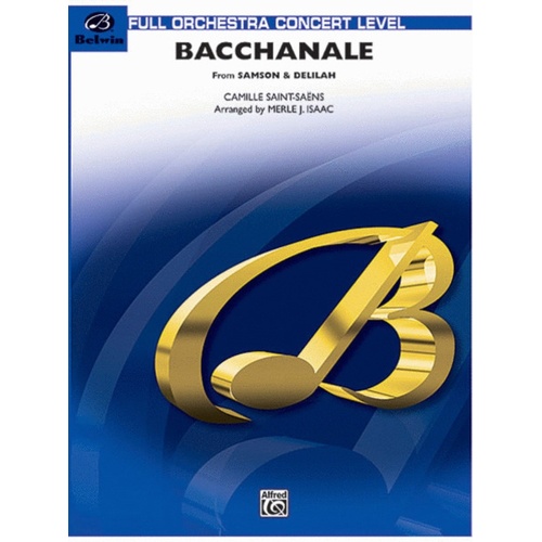 Bacchanale From Samson Delilah Arr Isaac