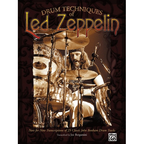 Drum Techniques Of Led Zeppelin Book