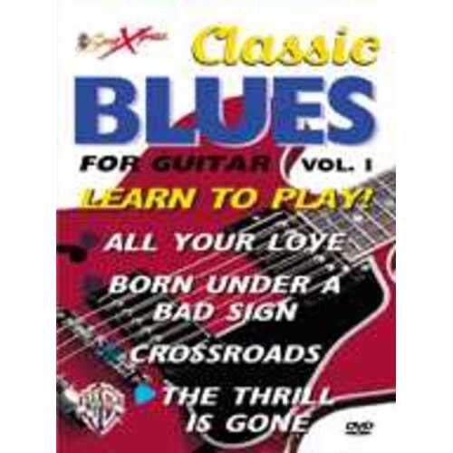 Songxpress Classic Blues Guitar Vol 1 DVD Book