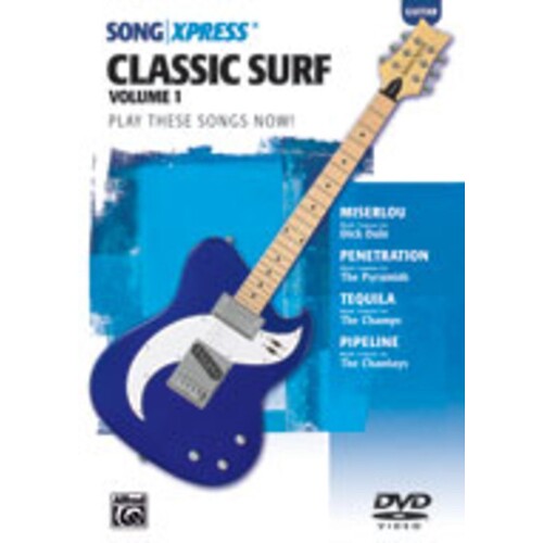 Songxpress Classic Surf Guitar Vol 1 DVD Book